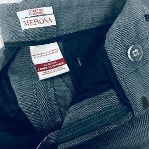 Merona classic stretch gray slacks